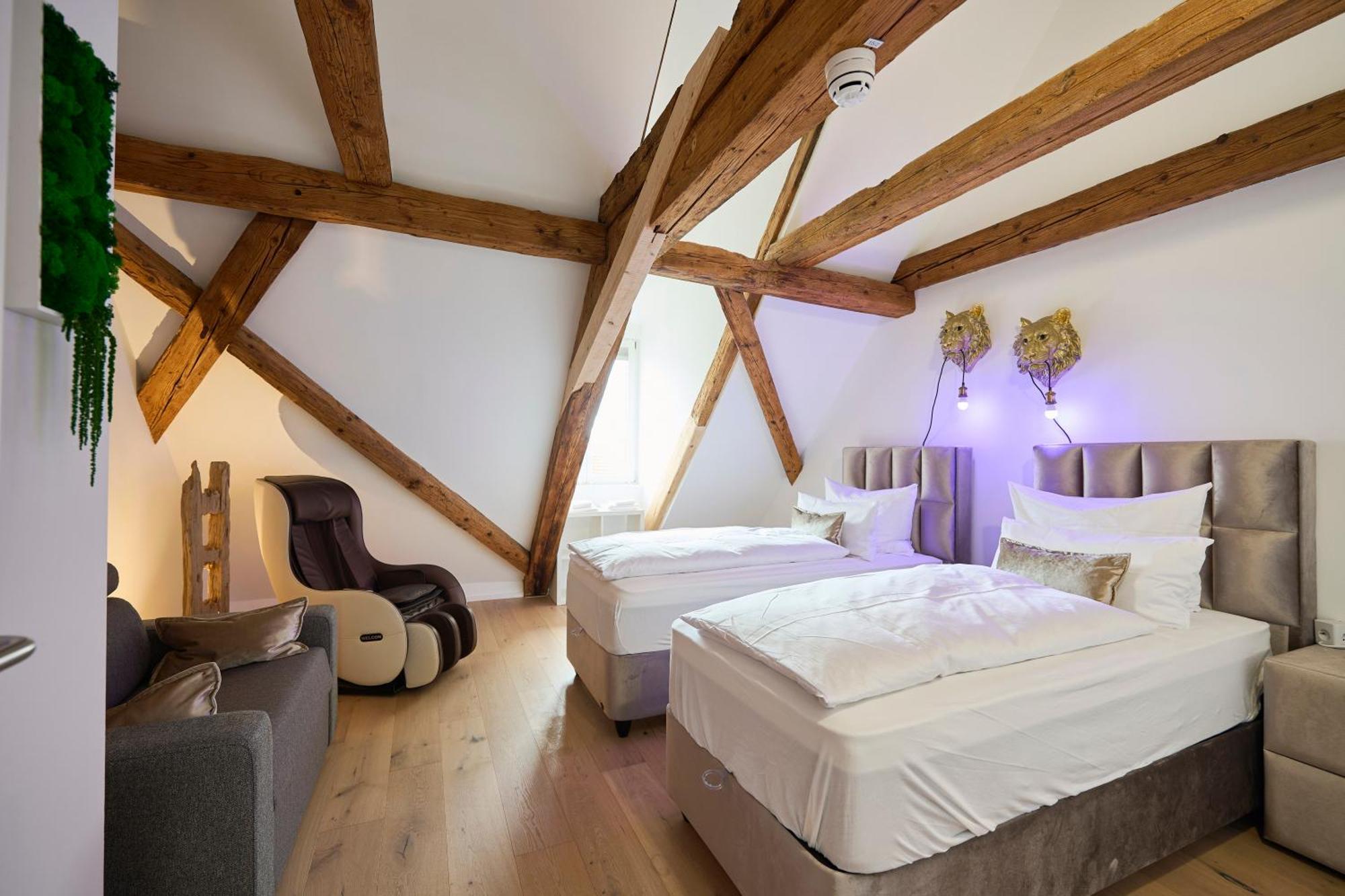 마르크도르프 Wood World Luxury - Massage - Bergblick - Tranpolin- Parken 아파트 외부 사진