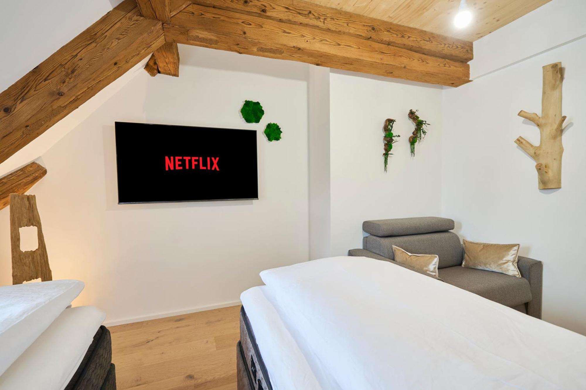 마르크도르프 Wood World Luxury - Massage - Bergblick - Tranpolin- Parken 아파트 외부 사진
