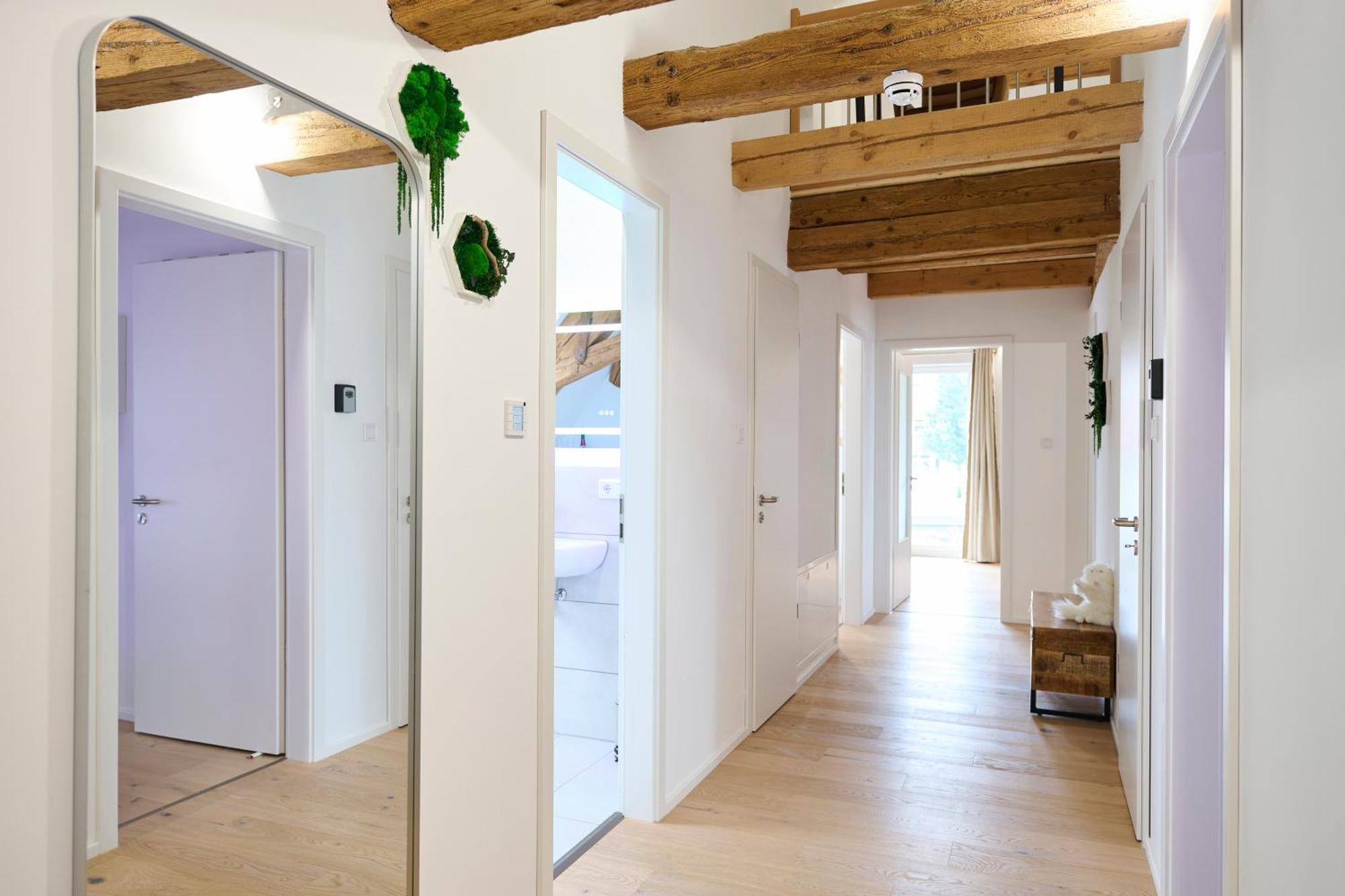 마르크도르프 Wood World Luxury - Massage - Bergblick - Tranpolin- Parken 아파트 외부 사진